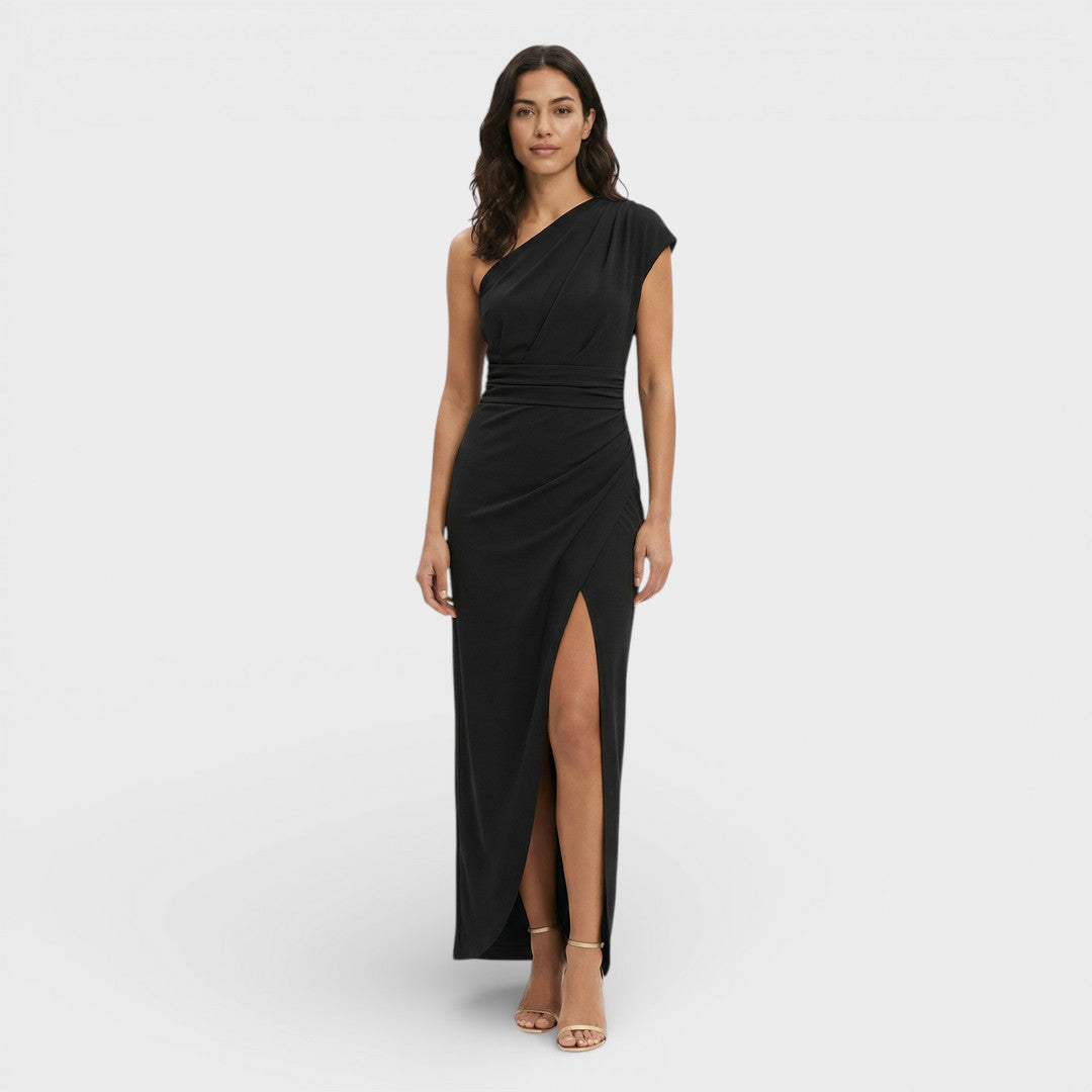 Vestido Largo Mujer Un Hombro