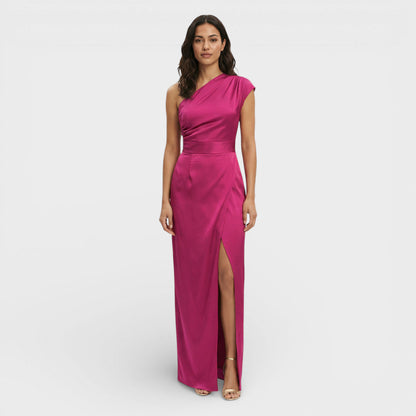Vestido Largo Mujer Un Hombro