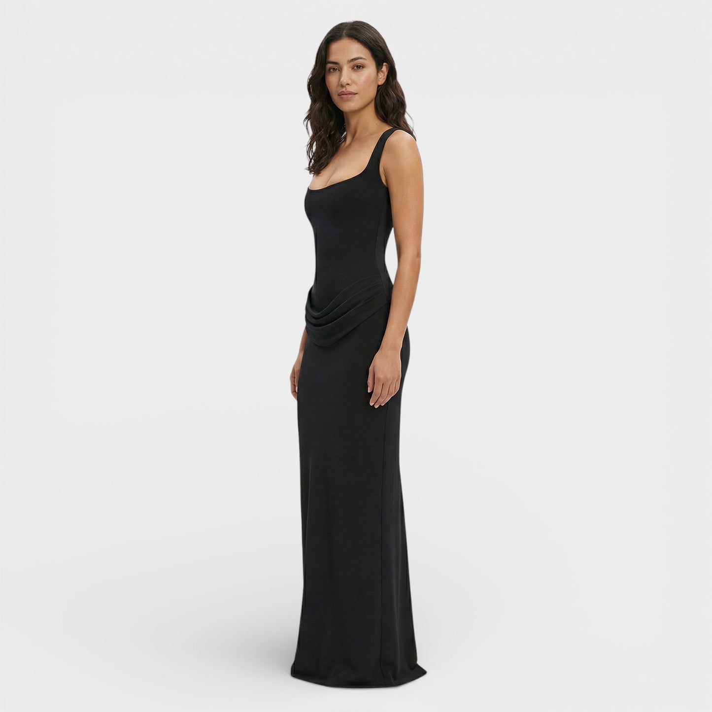 Vestido Largo Espalda Descubierta Elegante