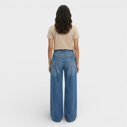 Vaqueros Mujer Corte Ancho