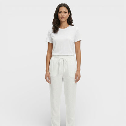 Pantalones Cómodos Mujer Cintura Elástica