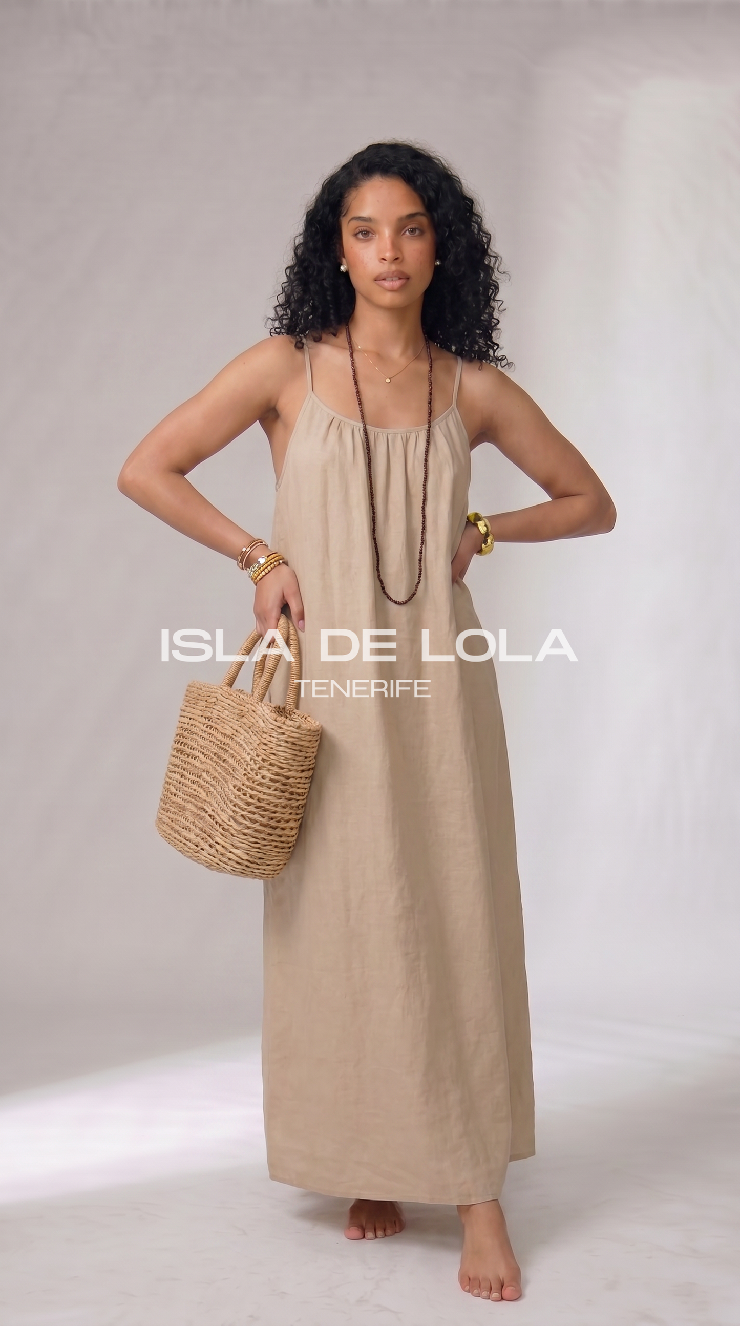 Isla | Vestido con Espalda Ajustable