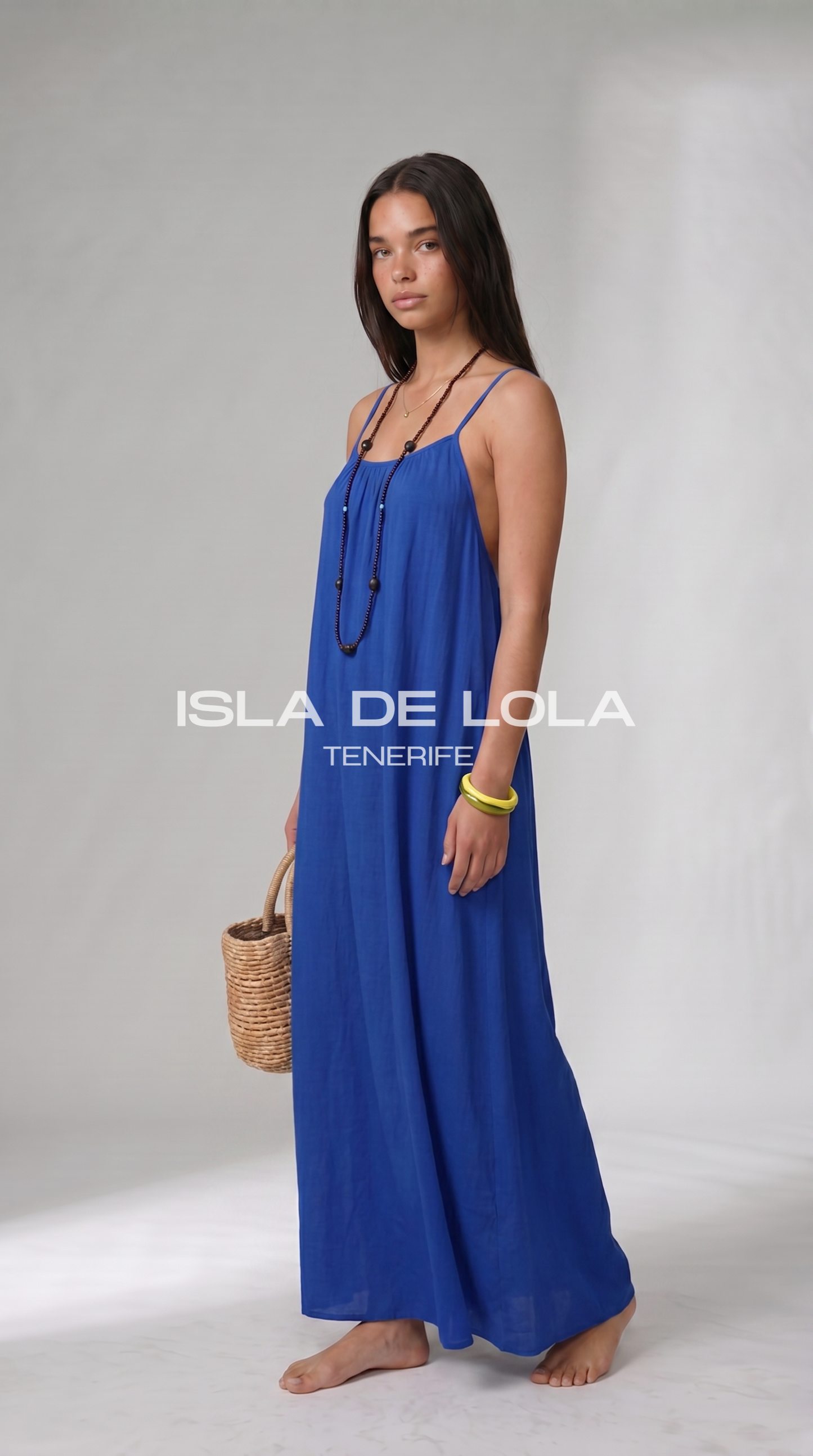 Isla | Vestido con Espalda Ajustable