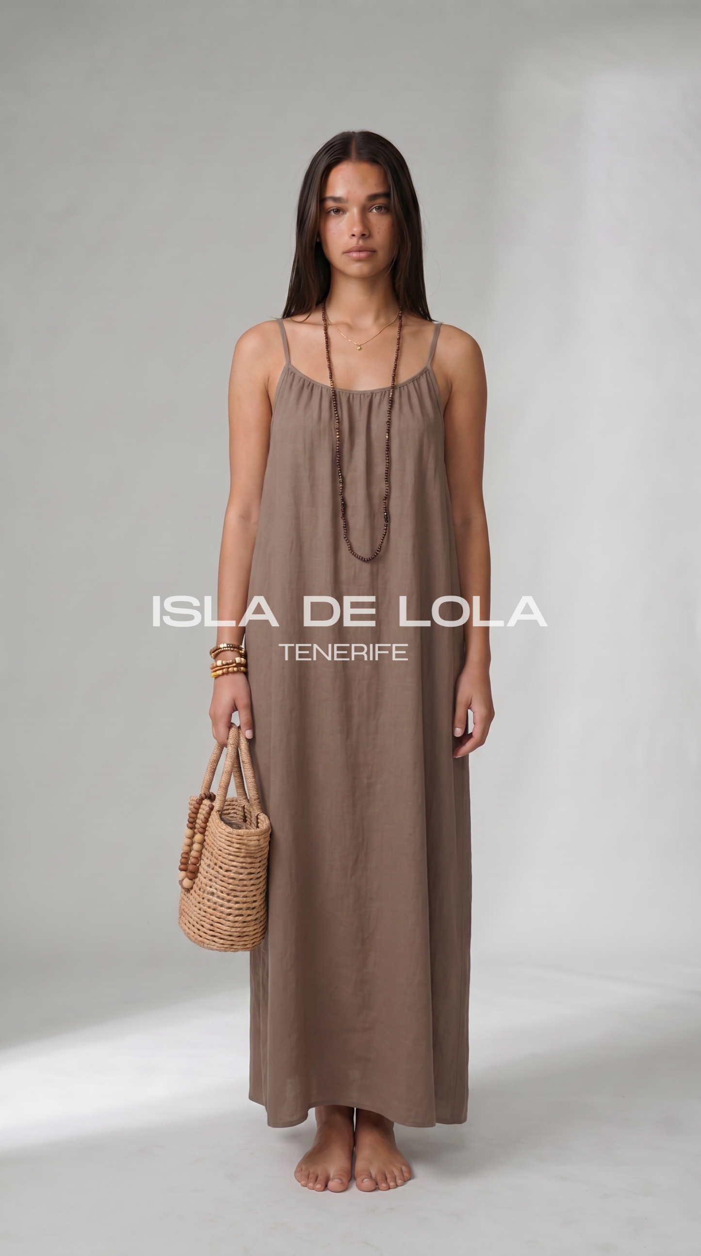 Isla | Vestido con Espalda Ajustable