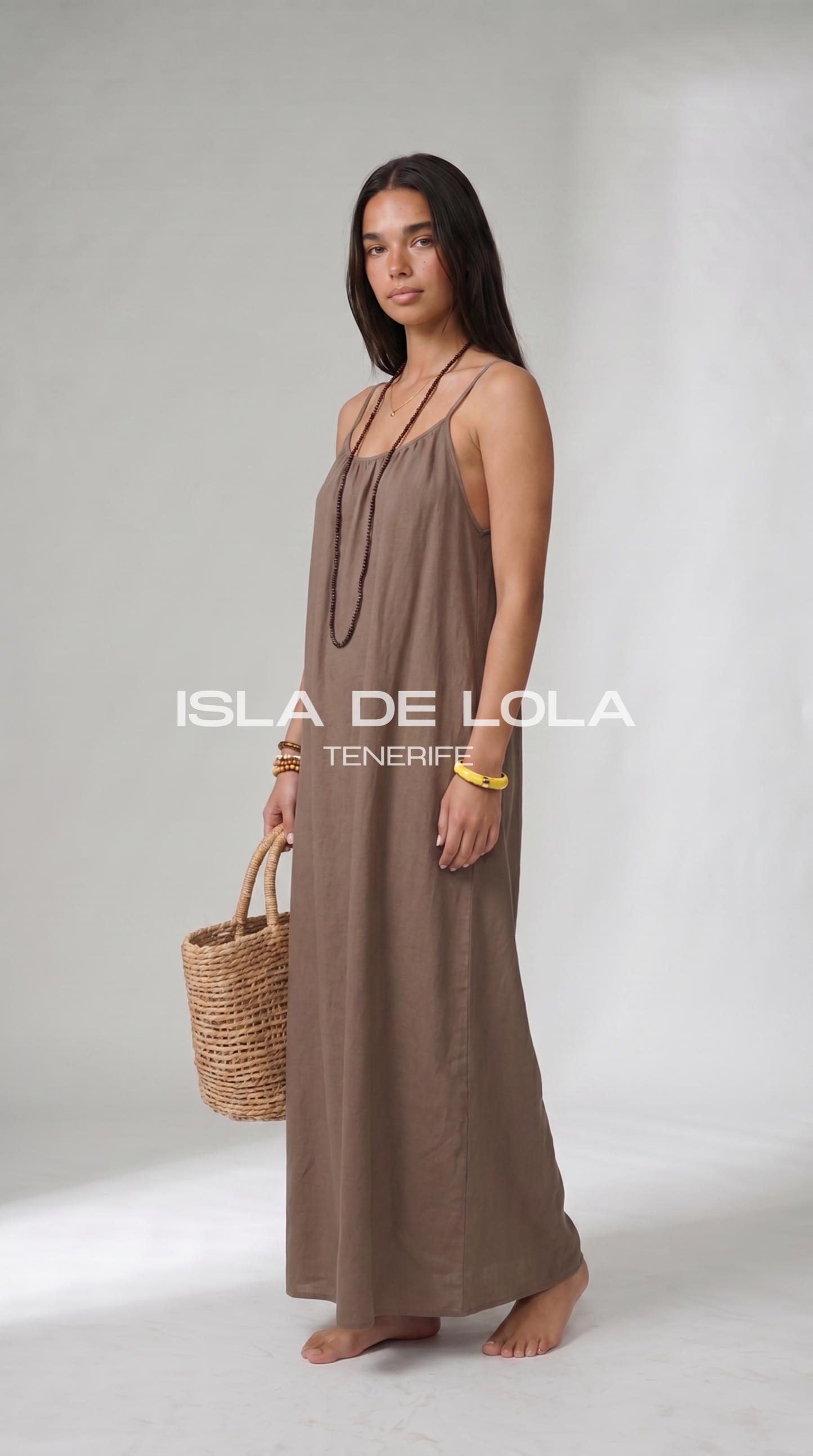 Isla | Vestido con Espalda Ajustable