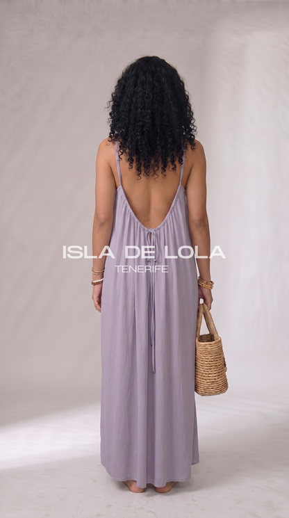 Isla | Vestido con Espalda Ajustable