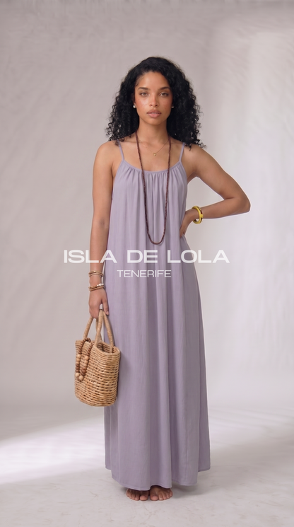 Isla | Vestido con Espalda Ajustable