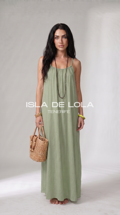 Isla | Vestido con Espalda Ajustable