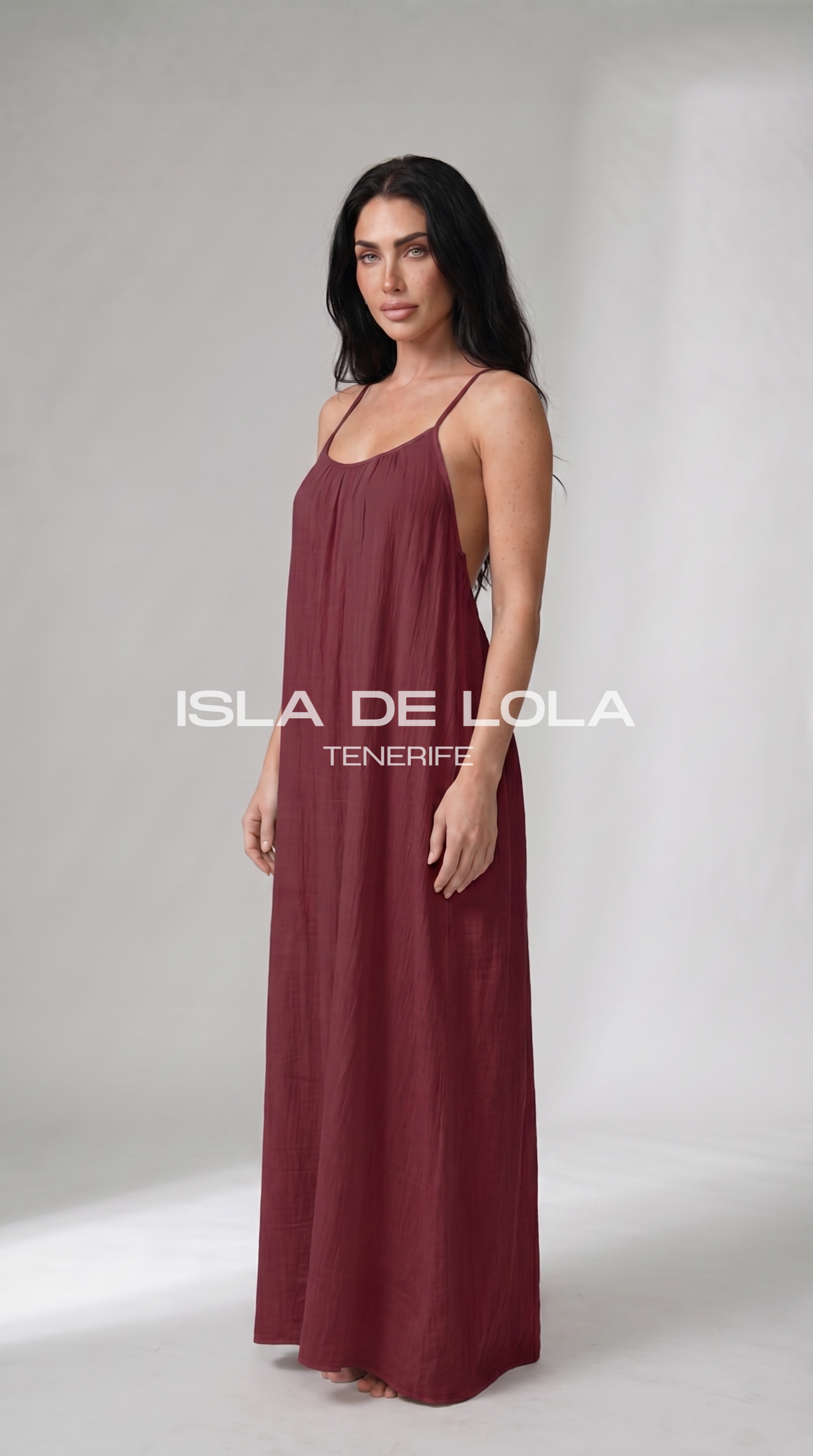 Isla | Vestido con Espalda Ajustable