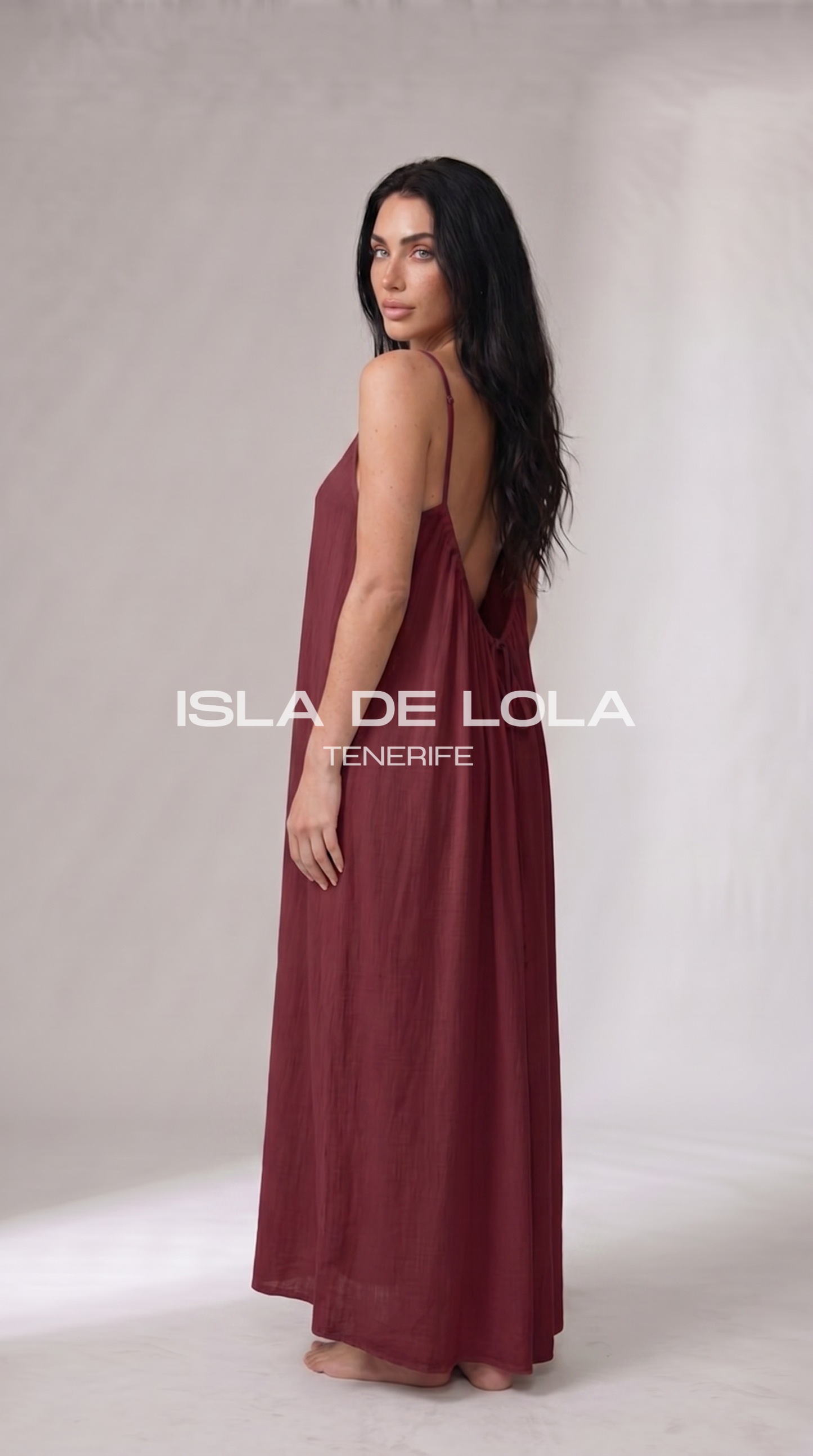 Isla | Vestido con Espalda Ajustable