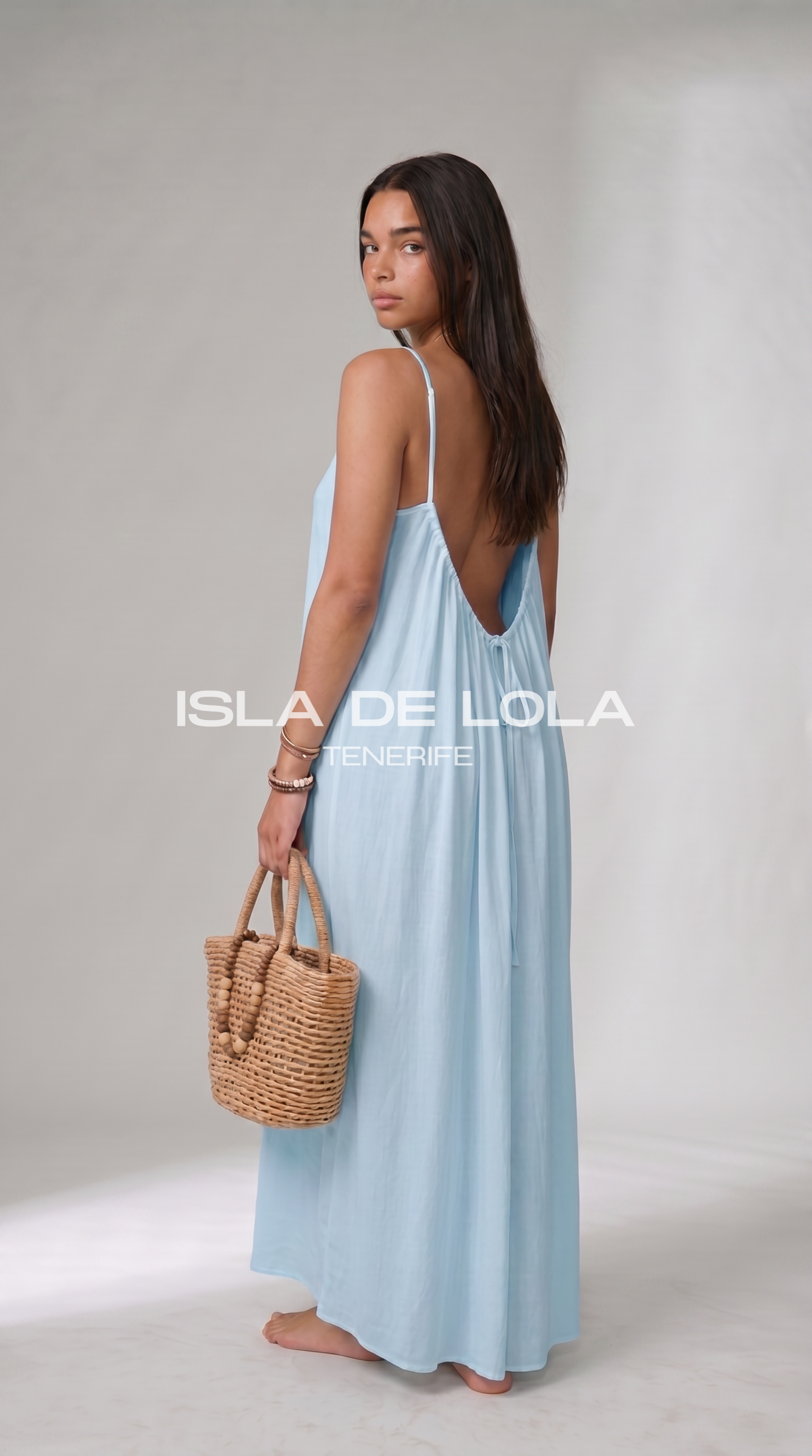 Isla | Vestido con Espalda Ajustable
