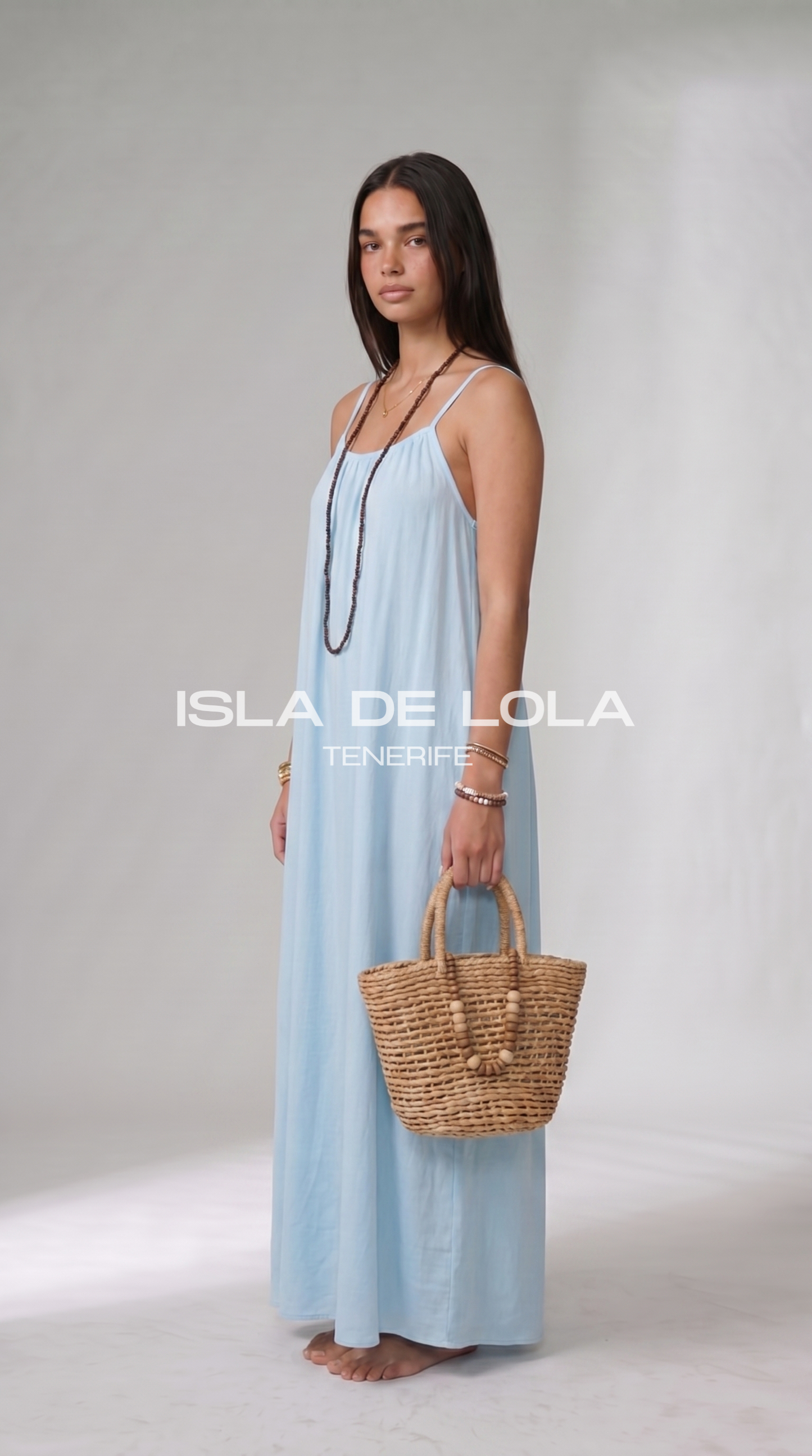 Isla | Vestido con Espalda Ajustable