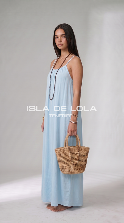 Isla | Vestido con Espalda Ajustable