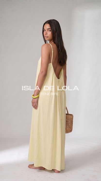 Isla | Vestido con Espalda Ajustable