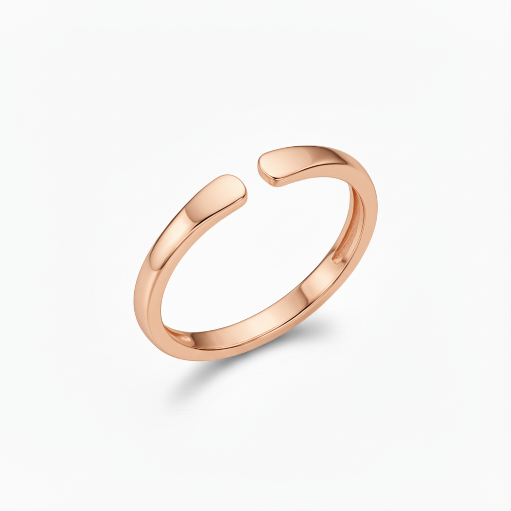 ANILLO ABIERTO DOBLE INICIAL