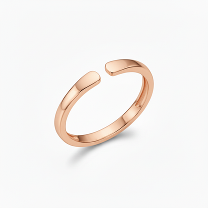 ANILLO ABIERTO DOBLE INICIAL