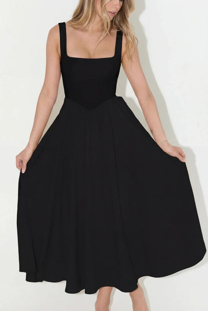 Melisa | Vestido con falda Midi