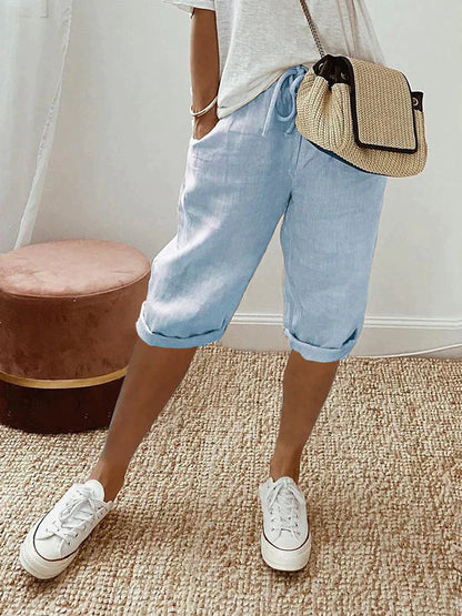 Capri® | Pantalón algodón y lino 1+1 Gratis