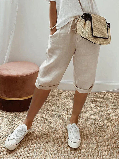 Capri® | Pantalón algodón y lino 1+1 Gratis