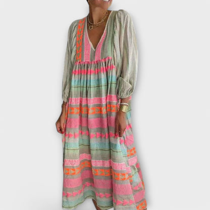 Vestido Suelto Vibrante Hermine