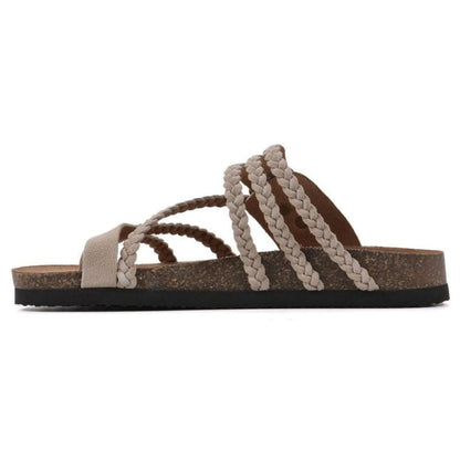 Raquel | Sandalias Boho-Chic con Plantilla Ergonómica
