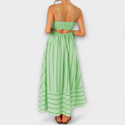Rosa - Vestido Casual a Rayas