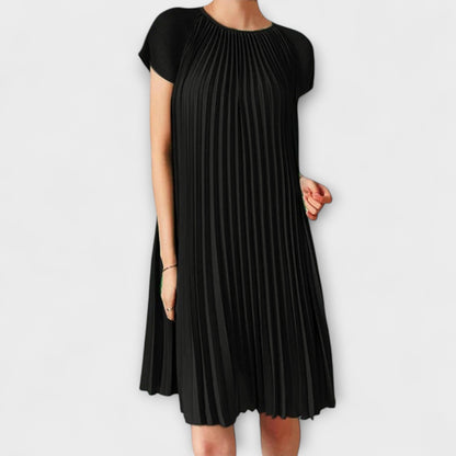 Vestido plisado elegante