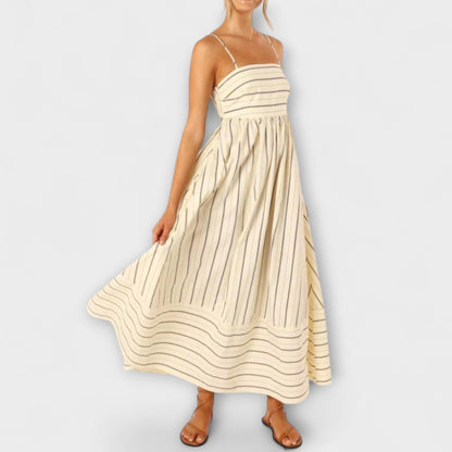 Rosa - Vestido Casual a Rayas